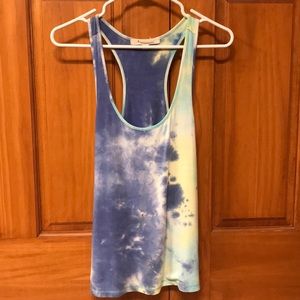 F21 tie-dye tank top